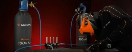 Новое видео газовые смесители AR/CO2-2Р и AR/CO2-4Р Сварог