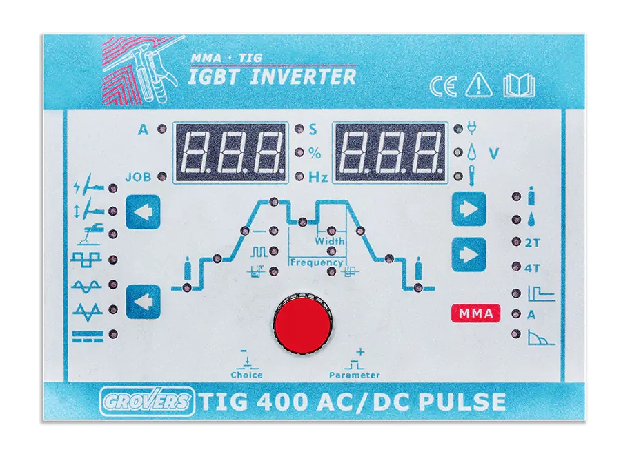 Grovers TIG-400 AC/DC Pulse