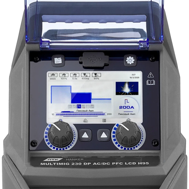 ПТК HANKER MIG 230 DP AC/DC PFC LCD H95