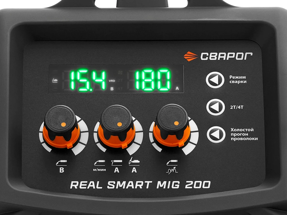 Сварог REAL SMART MIG 200 Black(N2A5)