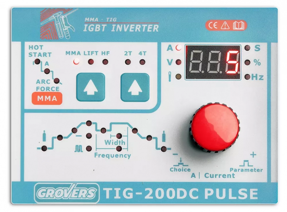 Grovers TIG-200DC PULSE