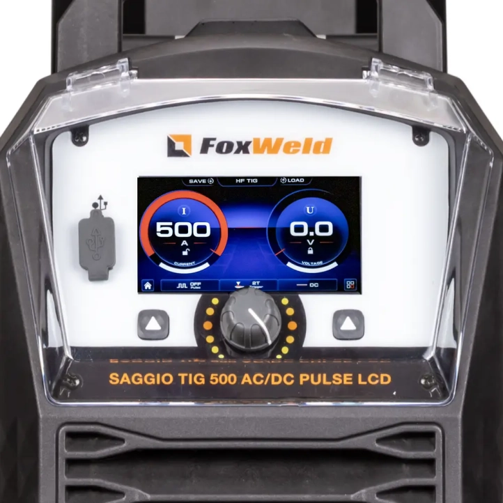 FoxWeld SAGGIO TIG 500 AC/DC PULSE LCD