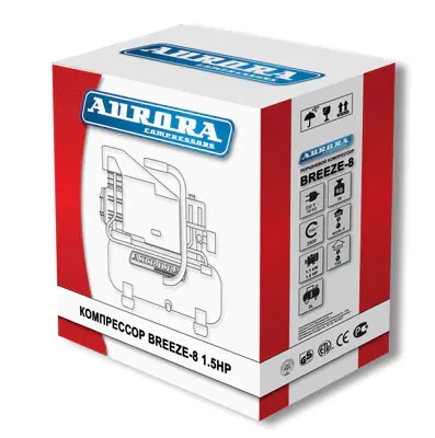 Купить воздушный компрессор Aurora Breeze-8