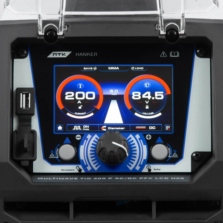 ПТК Hanker Multiwave TIG 200 P AC/DC PFC LCD H05