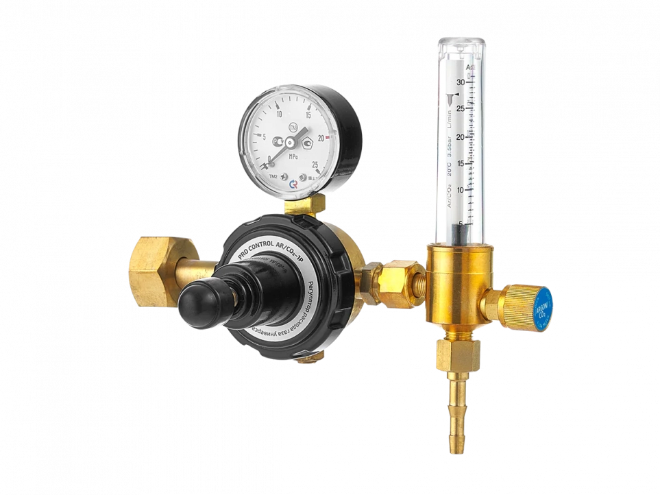 Регулятор расхода газа Pro Control AR/CO2-1Р, Сварог