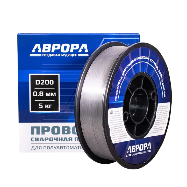 Сварочная порошковая проволока E71T-GS NO GAS (0.8мм/5.0кг)