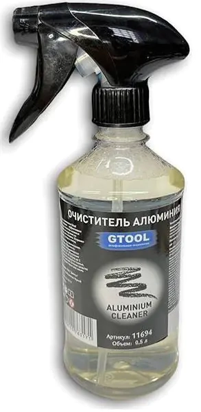 Очиститель алюминия Aluminium cleaner, 0,5л, Gtool