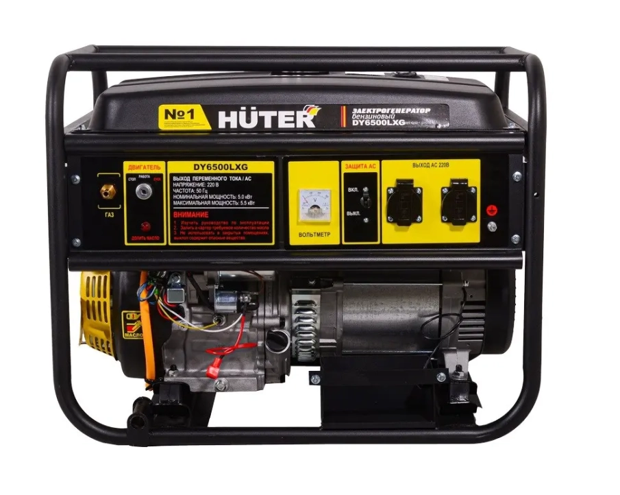 Газовый генератор Huter DY6500LXG