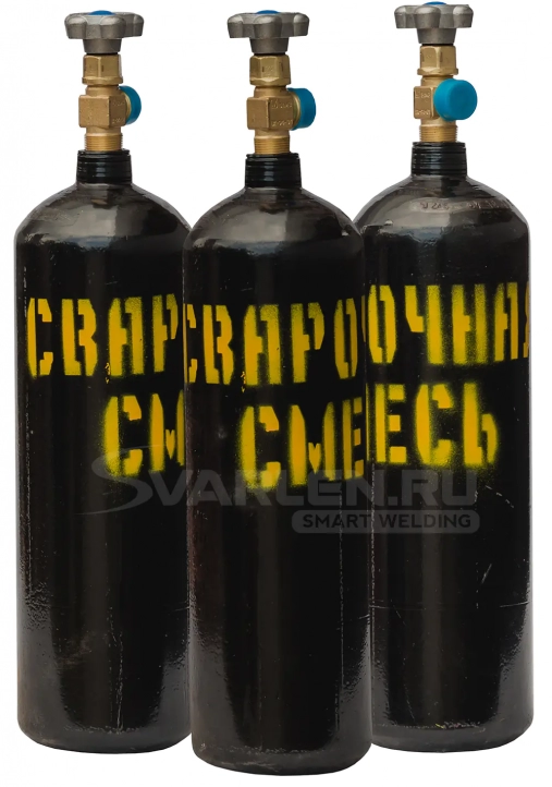 Недорогой баллон для сварочной смеси (5 литров, новый) в СПб
