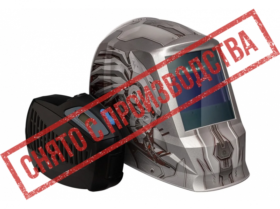 Купить профессиональную сварочную маску Сварог AS-4001F ХИЩНИК с устройством подачи воздуха Р-1000 в СПб