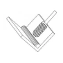 Борфреза форма С 12x25x6x65мм, Gtool