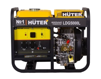 Электрогенератор дизельный Huter LDG 5000L