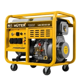 Электрогенератор дизельный Huter LDG KE100 GR